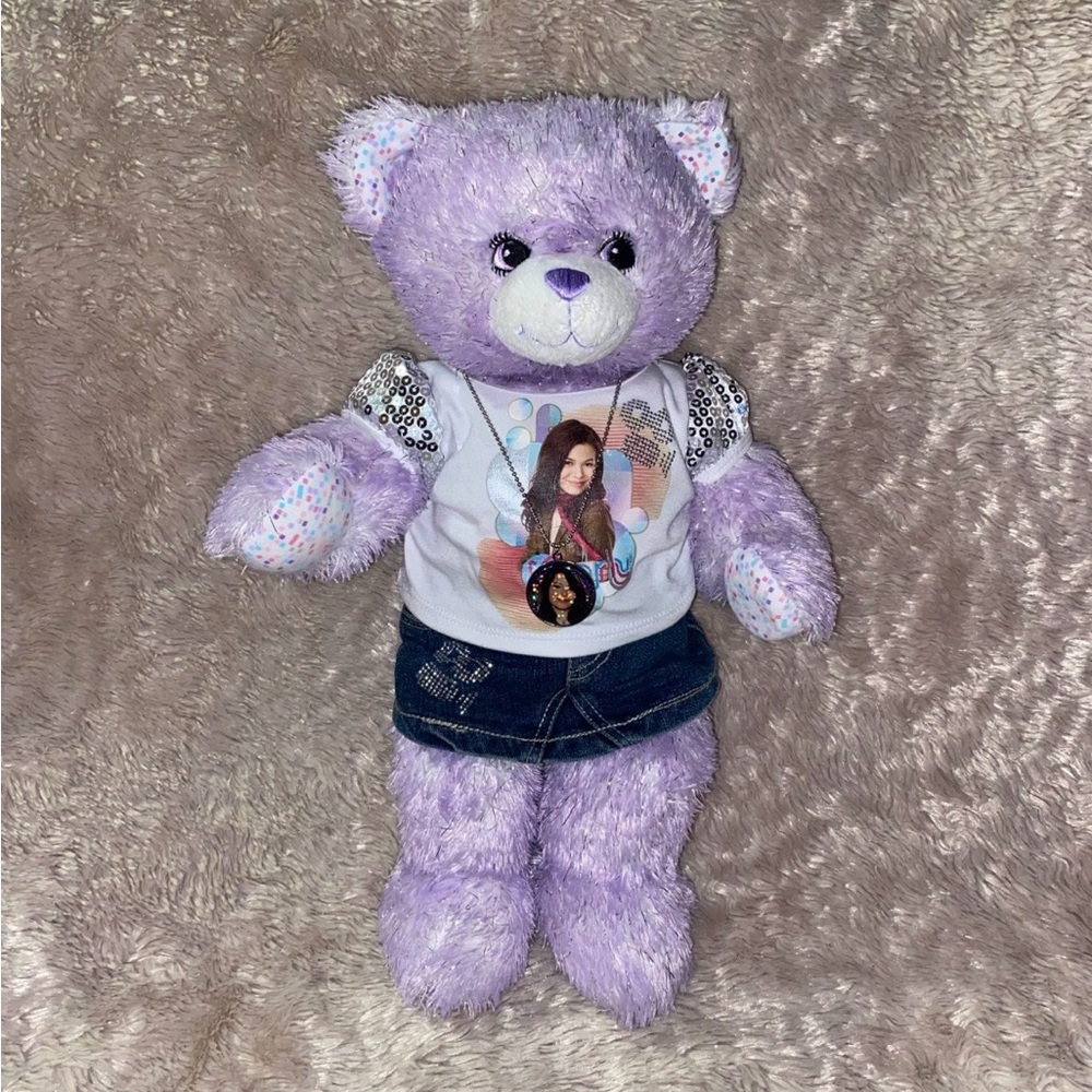 Nostalgic Y2K ICarly Plush with T-Shirt and skirt with necklace  Build a Bear